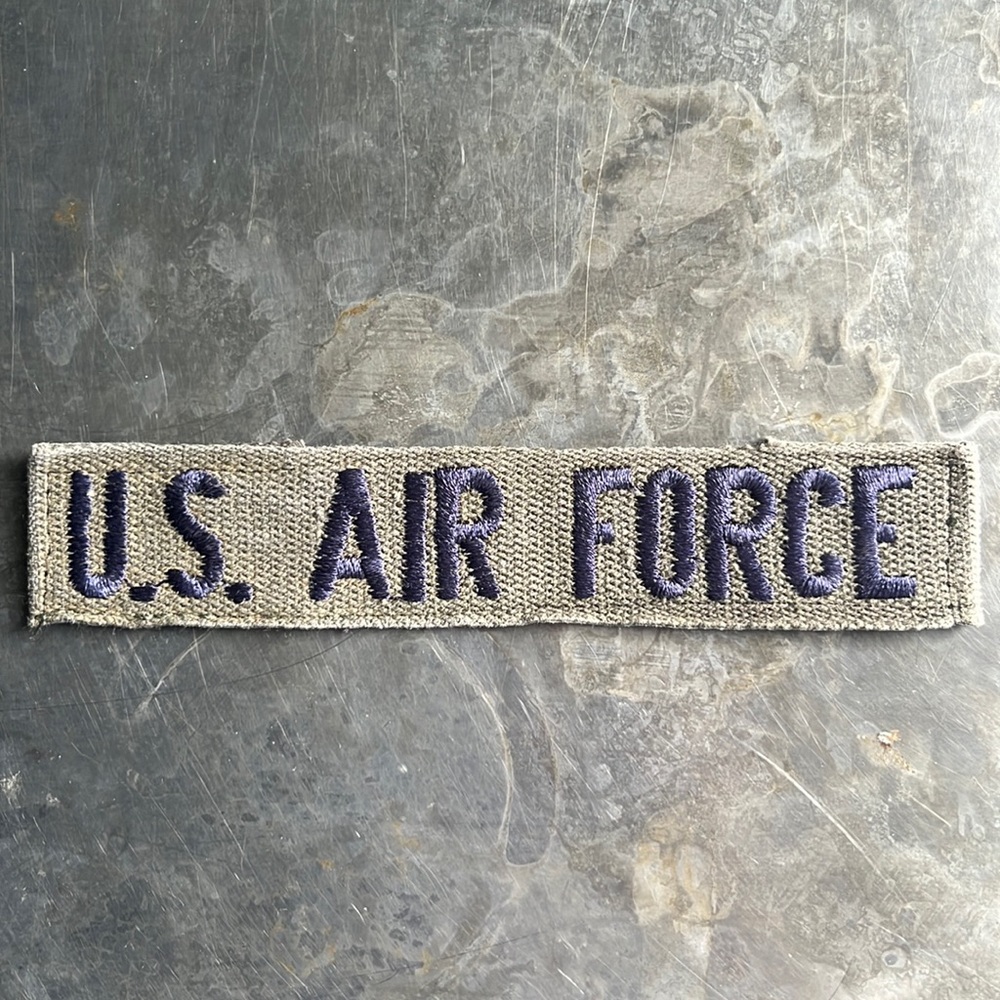 U.S. AIR FORCE embroidered tape patch - vintage
